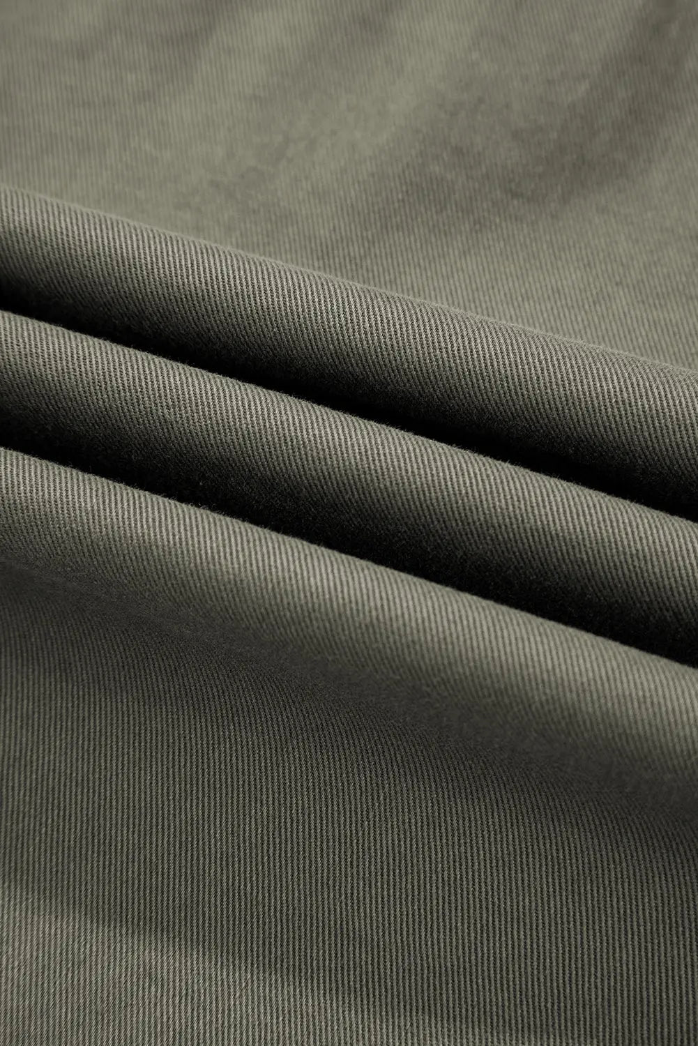 Green Bay Ruffle Plain Denim Jacket Vest Shewin