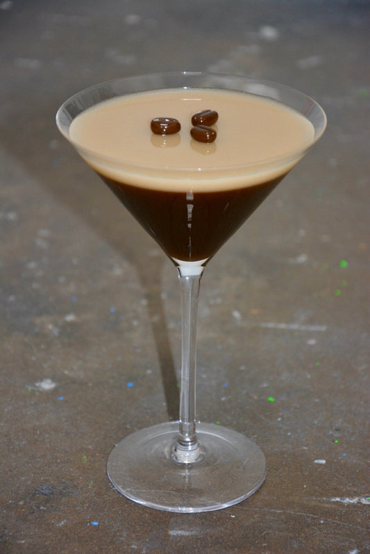 FAUX ESPRESSO MARTINI DECOR