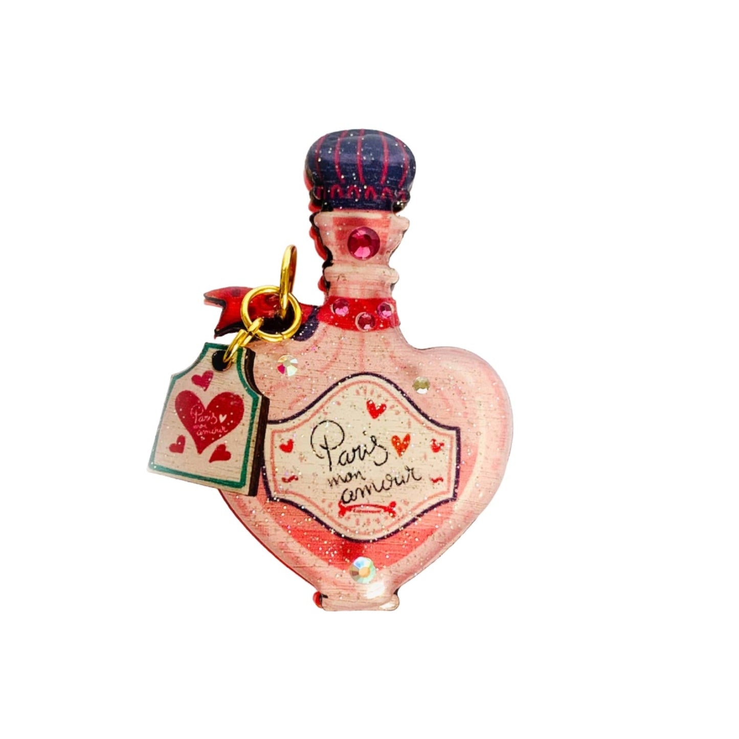 Paris Mon Amour Brooch by Rosie Rose Parker