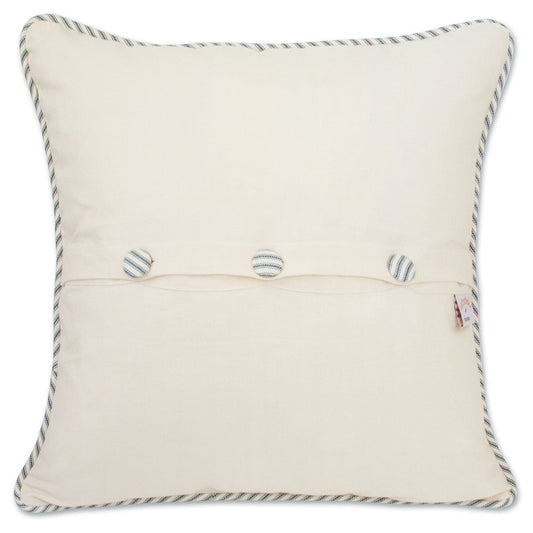 Fire Island Hand-Embroidered Pillow Quirks!
