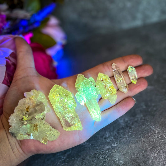 Firefly Petroleum Quartz Specimens from Madagascar