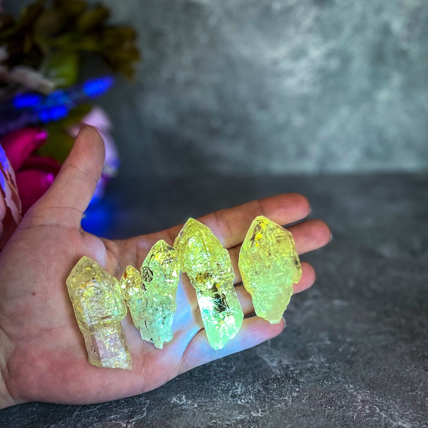 Firefly Petroleum Quartz Specimens from Madagascar