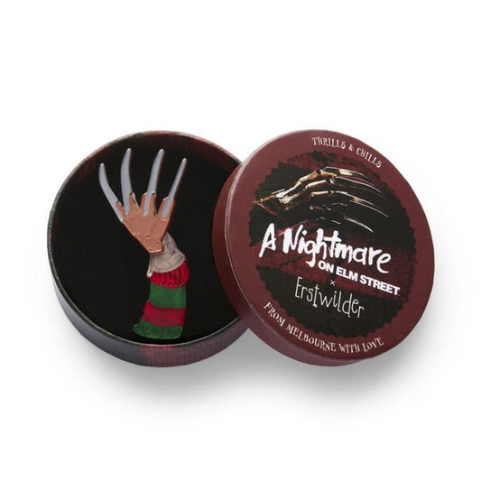 Freddy Krueger Brooch by Erstwilder Quirks!