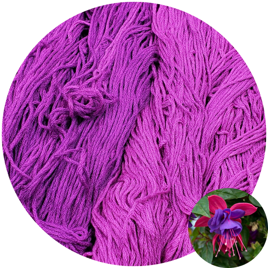 Fuchsia - Flower Silk by StitchyBox (Standard Colorway)