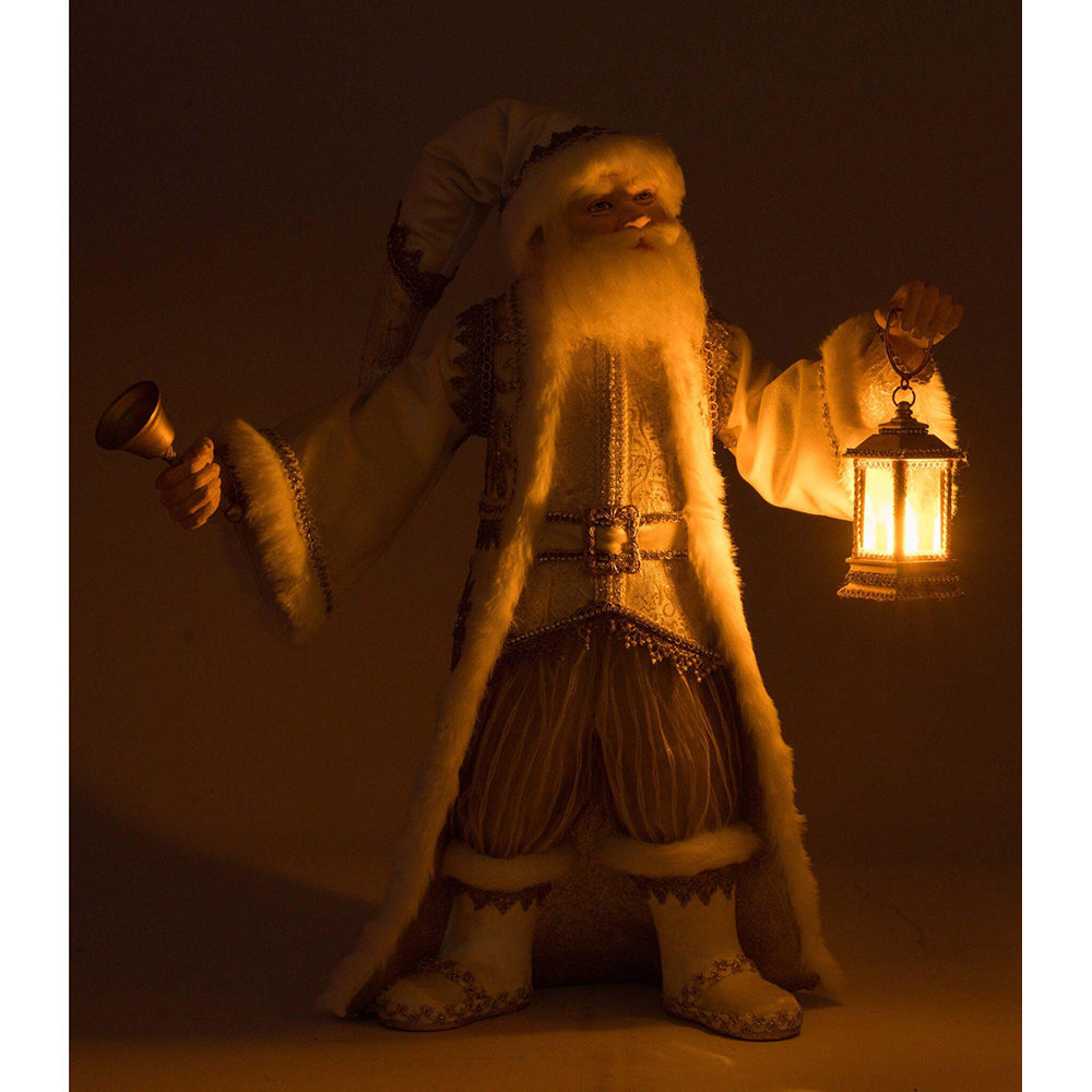 Golden Leaf Santa Tabletop by Katherine's Collection Quirks!