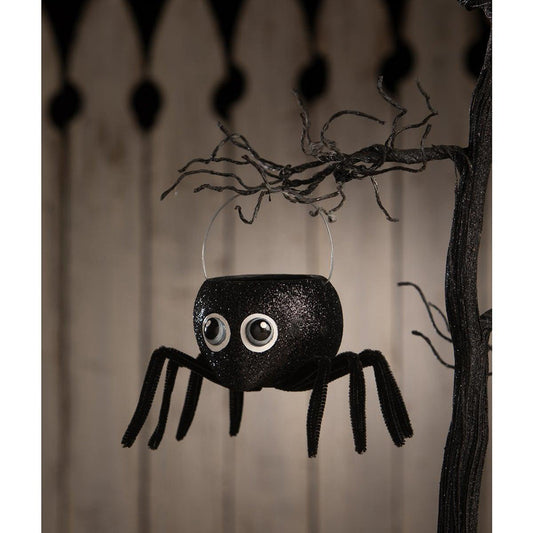 Googlie Eyed Spider Bucket by Bethany Lowe Designs - LAST CHANCE!! Quirks!