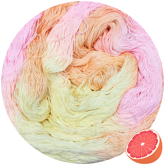 Grapefruit Sherbet - Flower Silk Special Edition Colorway StitchyBox