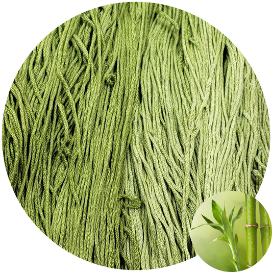 Green Shoots - Flower Silk by StitchyBox (Standard Colorway)