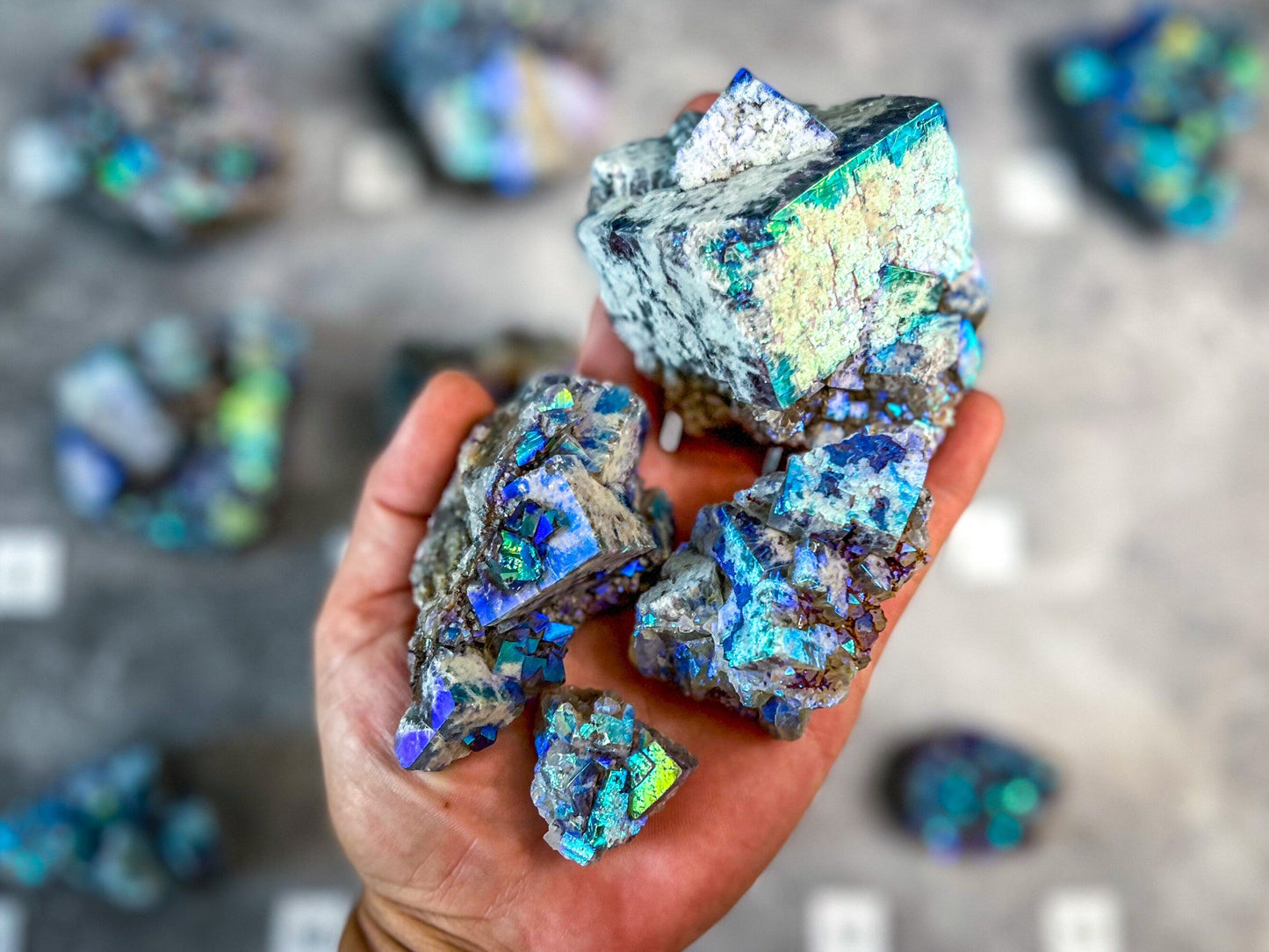 AURA Fluorite crystal