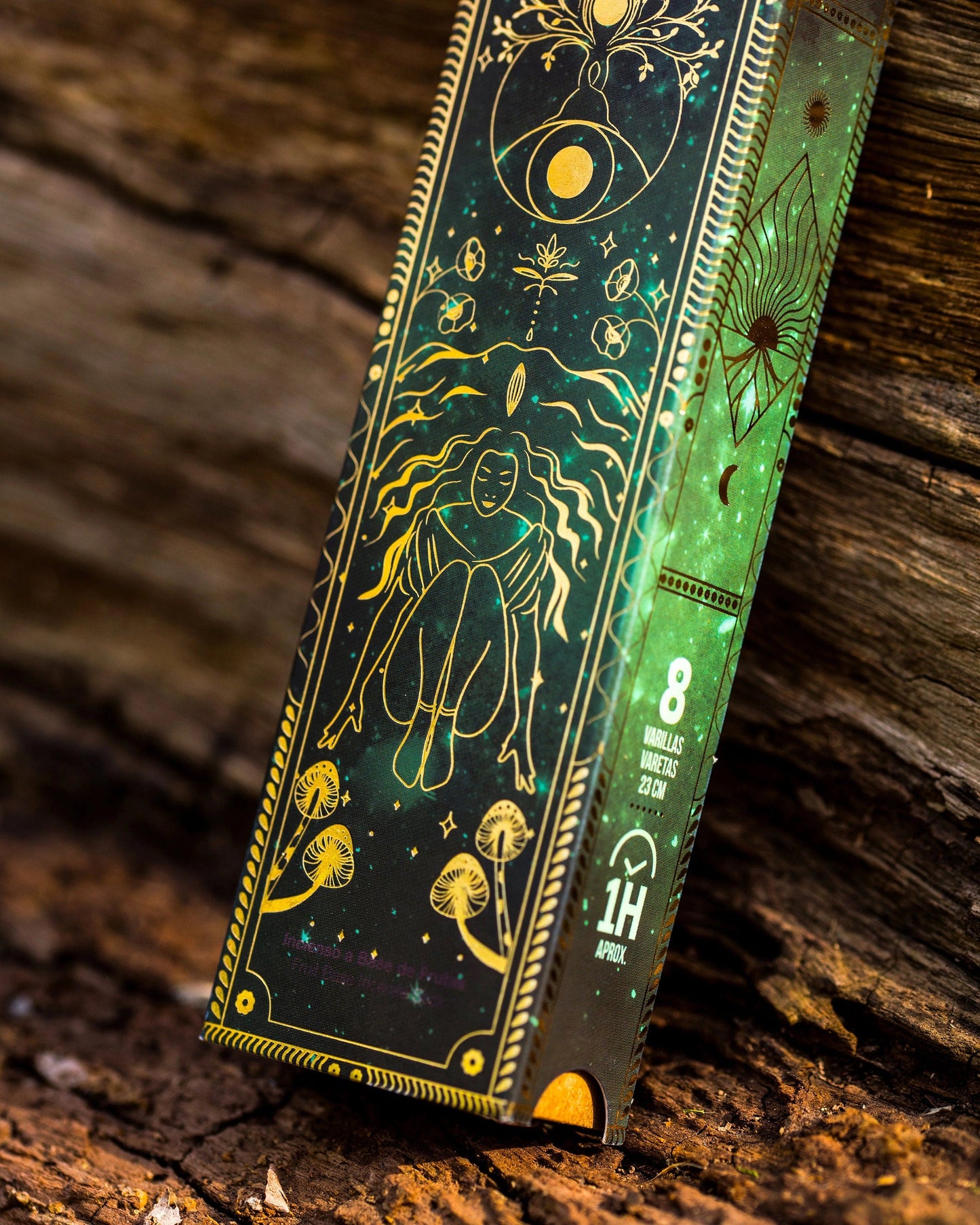 Green Sparkle Gaia Incense Sticks