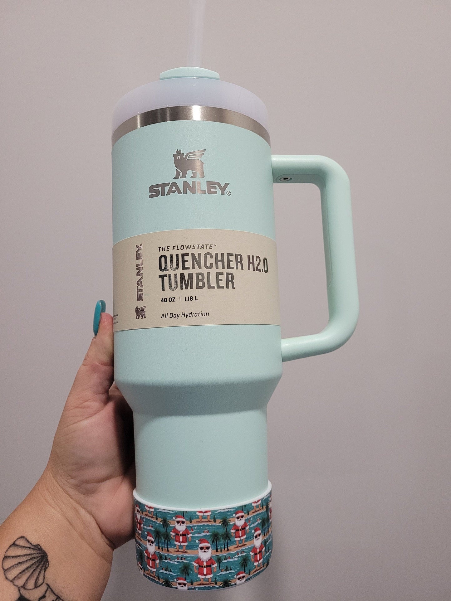 Christmas in July Silicone Boot Bumper Sleeve for tumblers