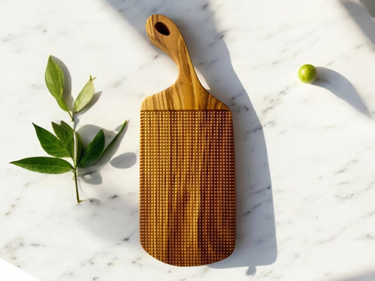 Olive Wood Gnocchi Board – Deep Grooves for Classic Texture