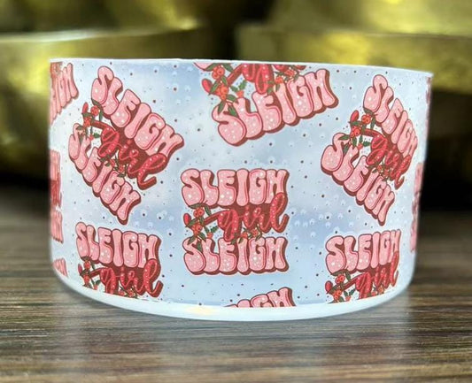 Sleigh Girl Sleigh Silicone Boot Bumper Sleeve for Tumblers