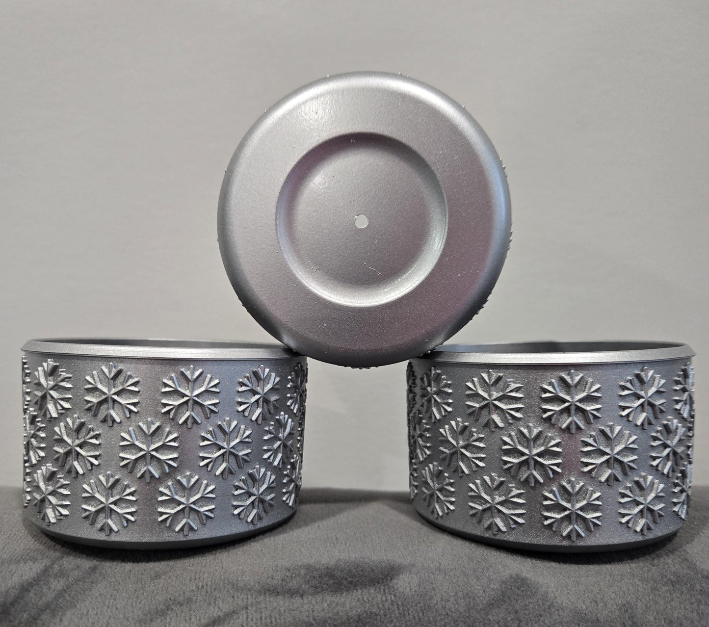 Silver Snowflakes Silicone Boot Bumper Sleeve for Brumate ERA Stanley 24OzOwala Stanley SIMPLE Modern