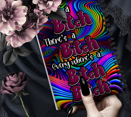 Psychedelic Sweary Rhythms Reusable Sticker Book, Adult Vibe Sticker Album, Perfect Gift to Personalize for Sticker Collectors Gothic Garage