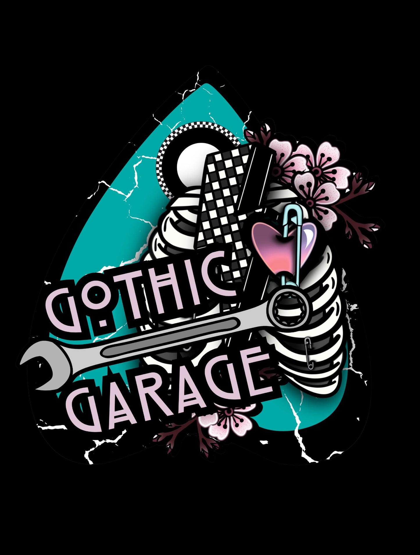 Alt Girl Goth Disco Sticker Sheet – Funky, Freaky & Fabulous