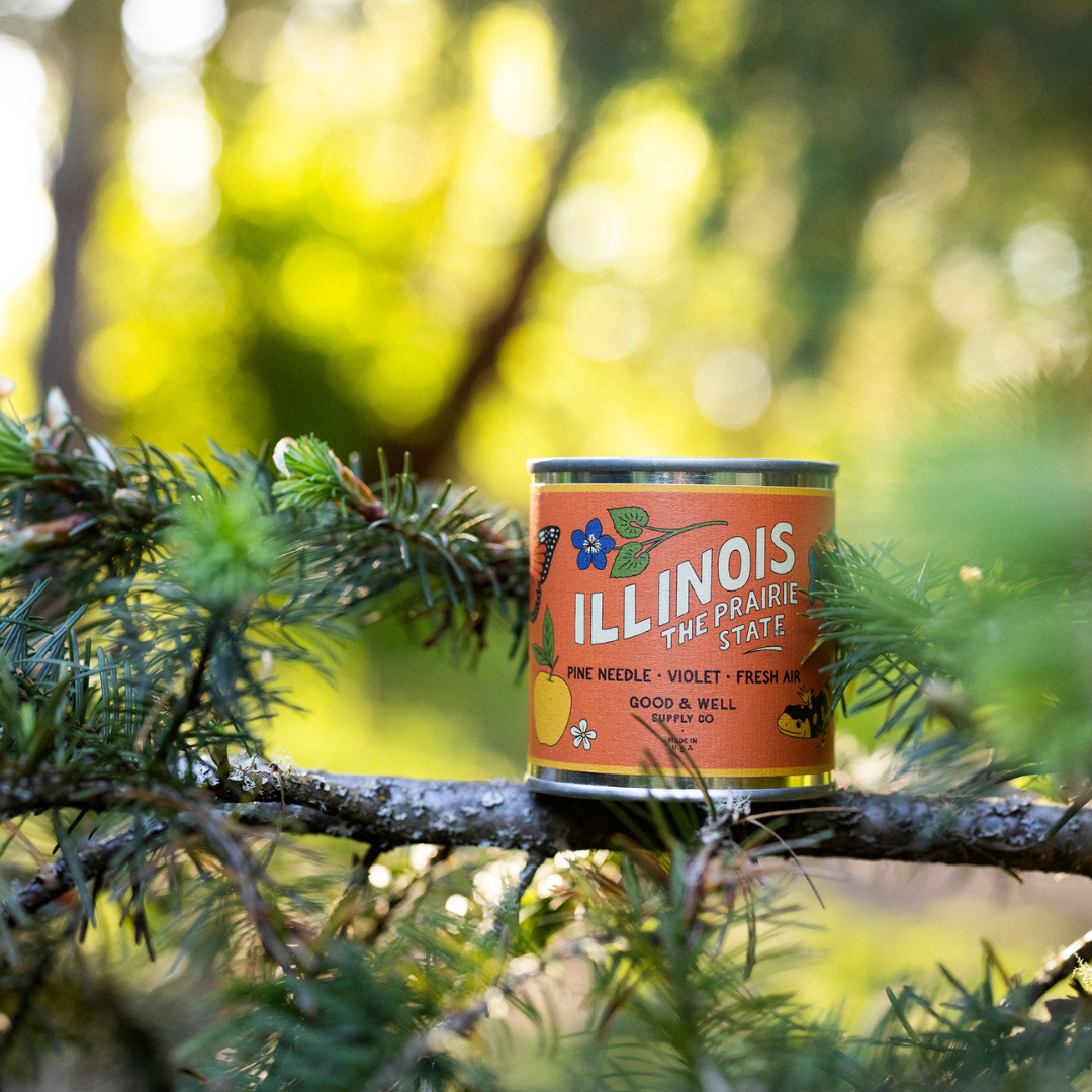 Illinois State Candle