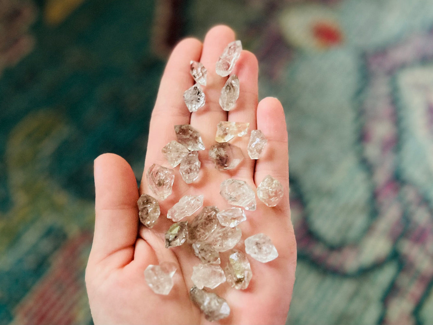 RARE Golden Enhydro Quartz PETROLEUM QUARTZ