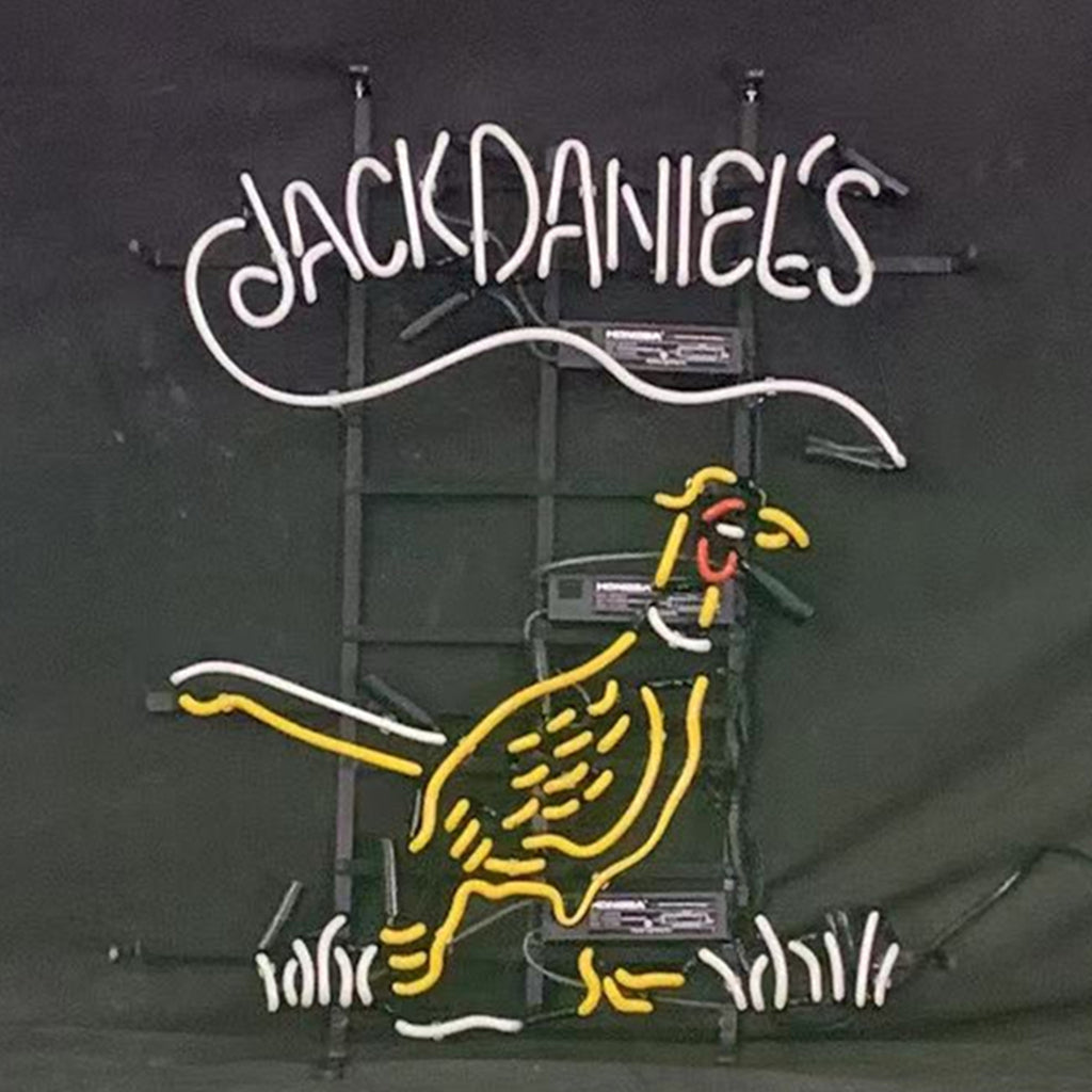 Whiskey Logo Jack Daniel's Pheasant Neon Signs Light Neon Signs Land