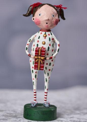 Jenny's Christmas Jammies Lori Mitchell Holiday Figurine