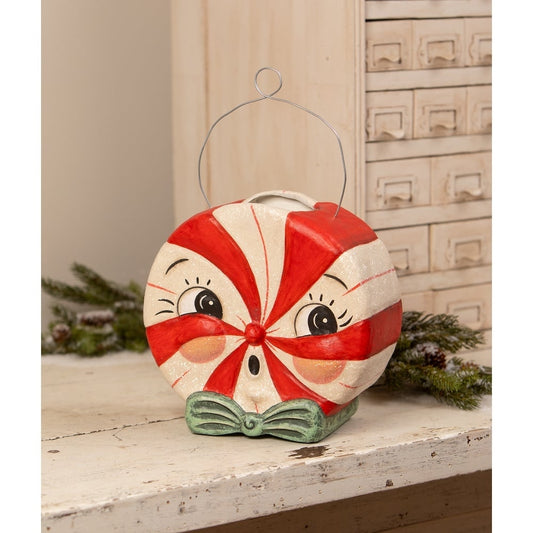 Large Singing Merrymint Bucket by Johanna Parker for Bethany Lowe Quirks!