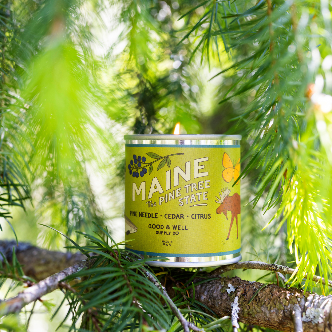 Maine State Candle