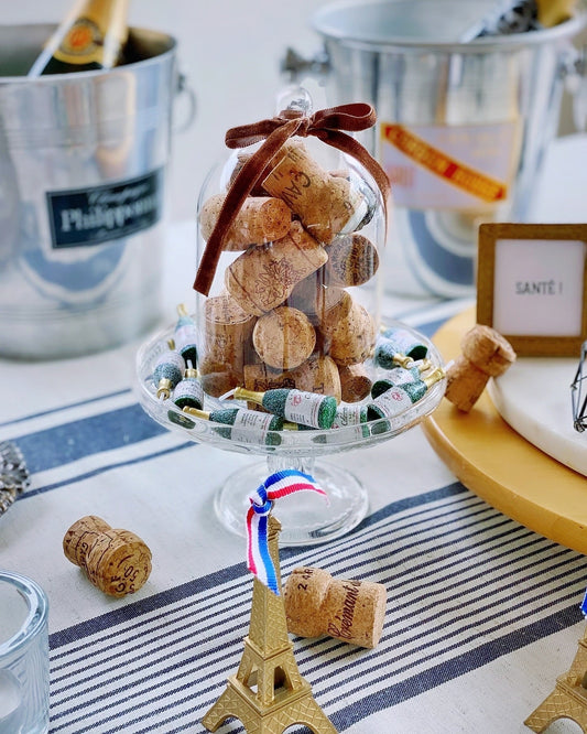 mini FIZZY CHAMPAGNE CANDLES - SET OF 12 House of Savage