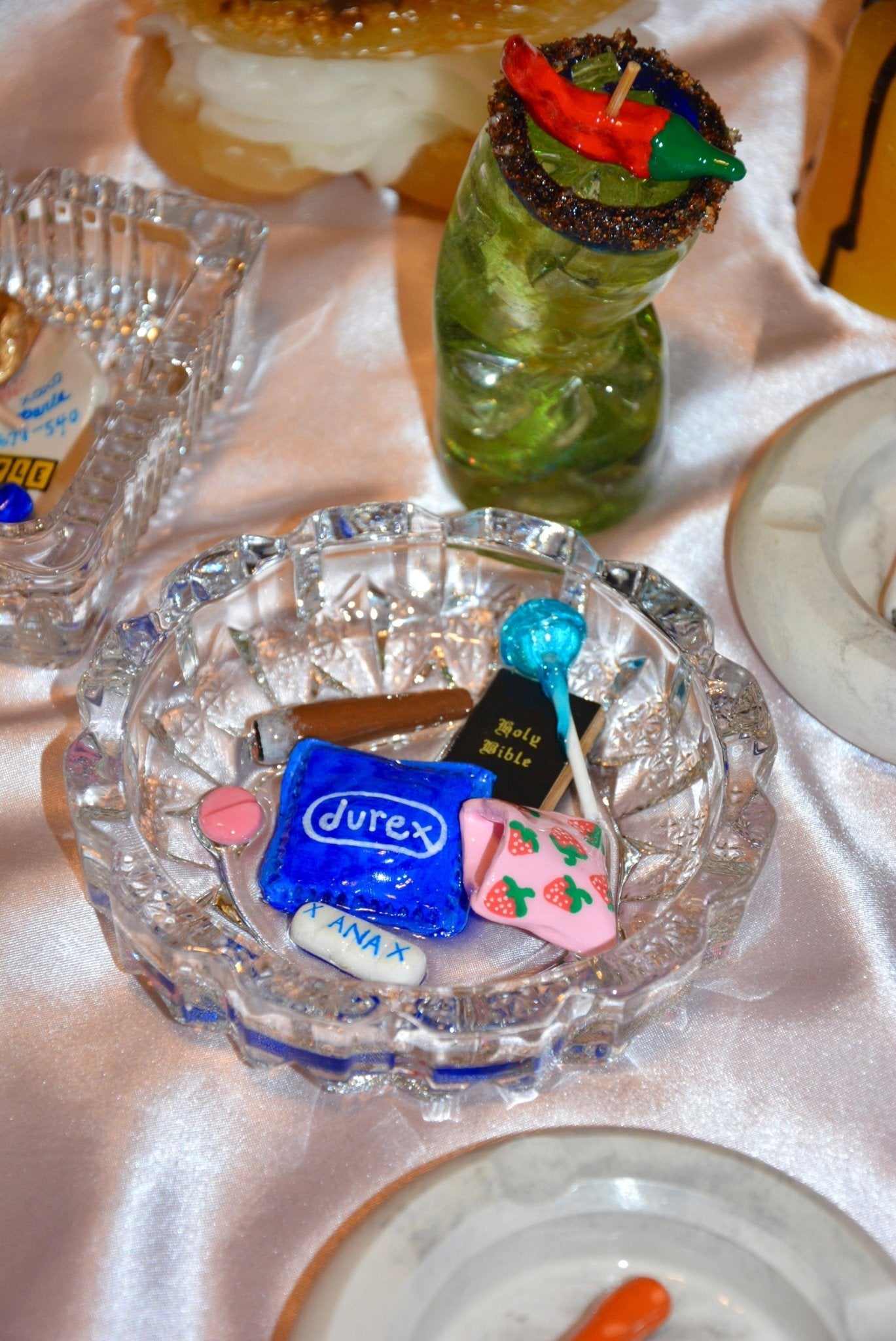 mini FORGIVE ME FATHER, FOR I HAVE SINNED ASHTRAY