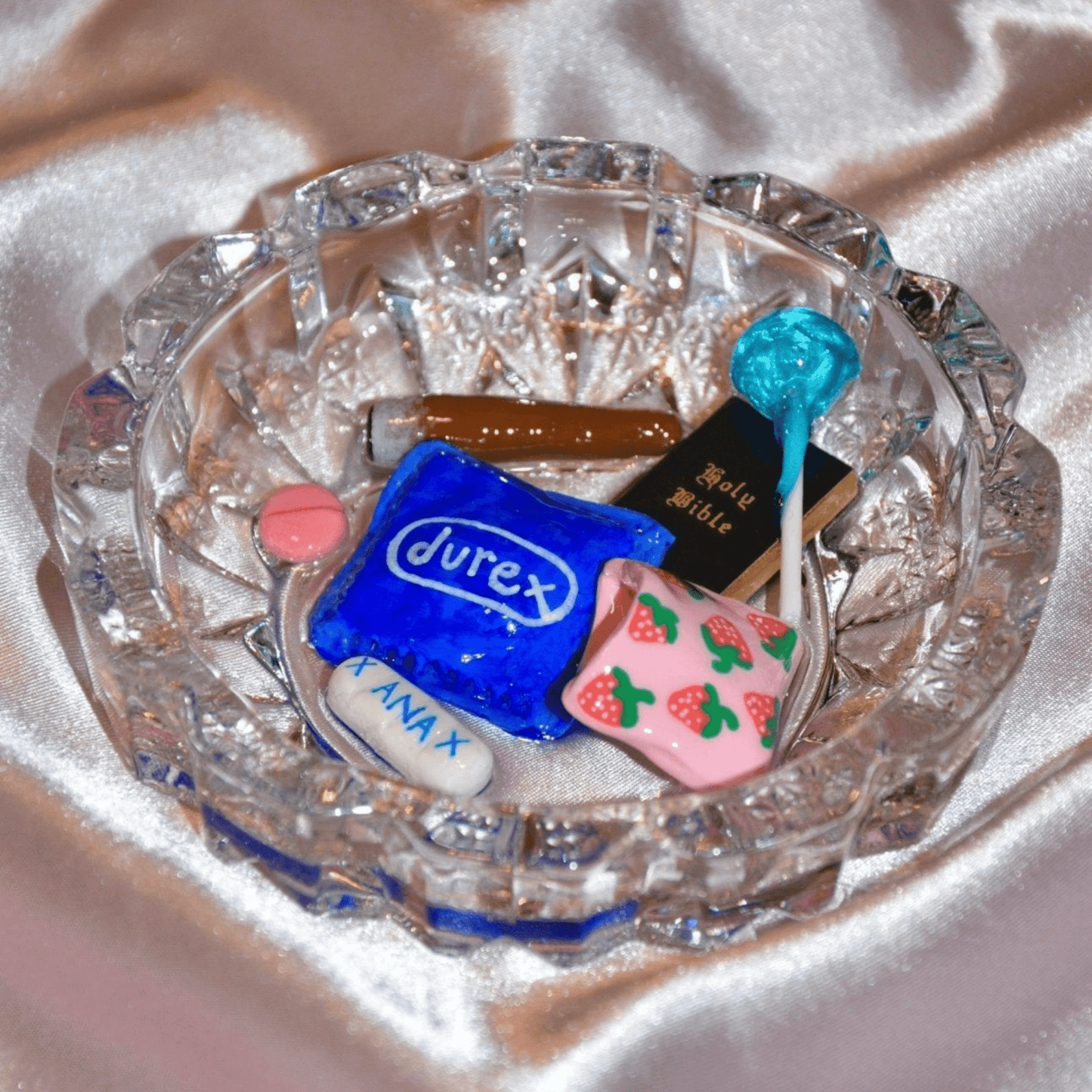 mini FORGIVE ME FATHER, FOR I HAVE SINNED ASHTRAY