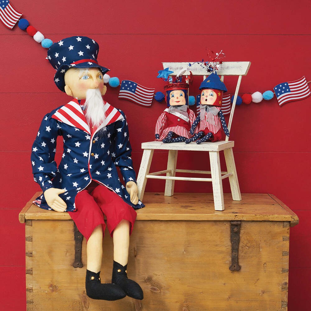 Miss Liberty Gathered Traditions Art Doll by Joe Spencer Quirks!