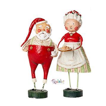 Mr. and Mrs. Claus Figurines by Lori Mitchell - Set of 2 Quirks!