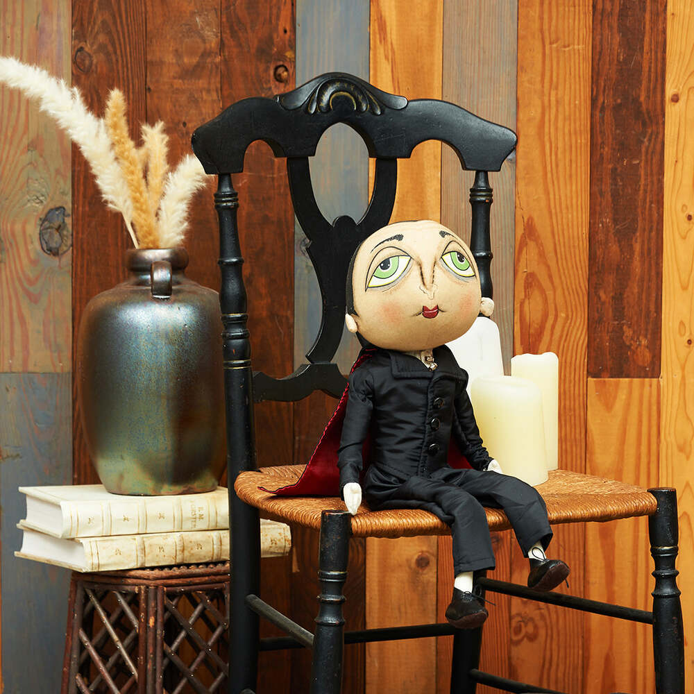 Norbert Vampire Gathered Traditions Art Doll by Joe Spencer Quirks!