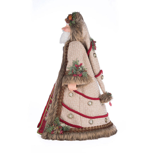 North Country Advent Santa Doll by Katherine's Collection Quirks!