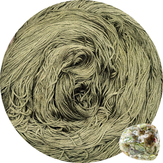 Olivine - Flower Silk by StitchyBox (Standard Colorway) StitchyBox