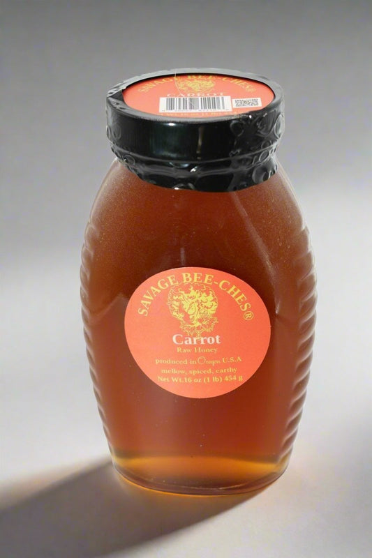 OREGON CARROT HONEY SAVAGE BEE-CHES®