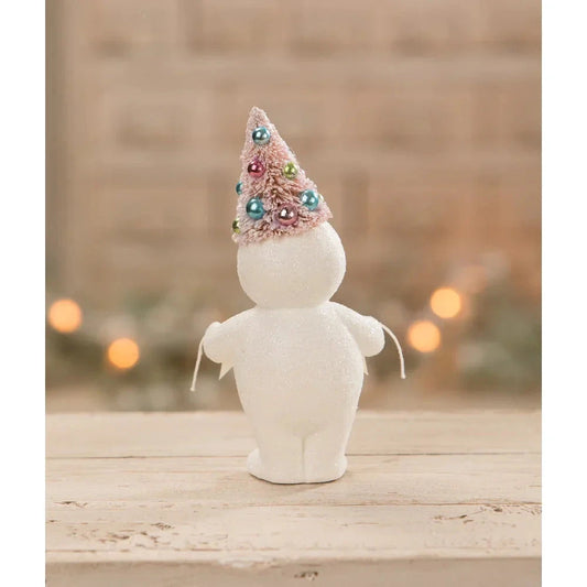 Pastel Merry Snowman With Tree Quirks!