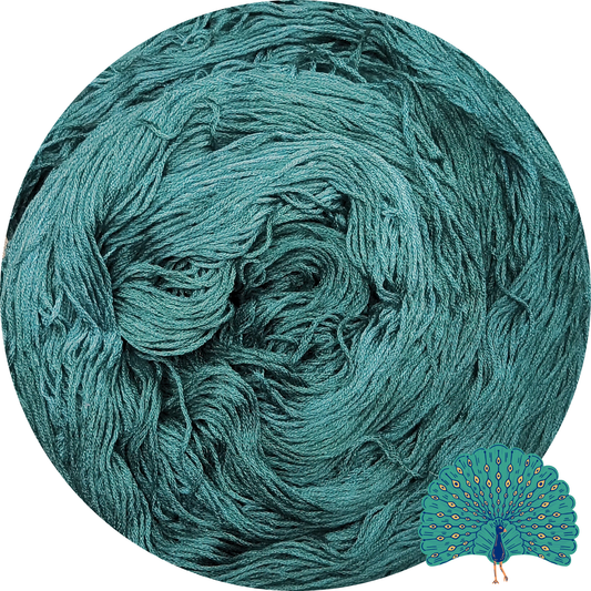 Peacock - Flower Silk by StitchyBox (Standard Colorway) StitchyBox