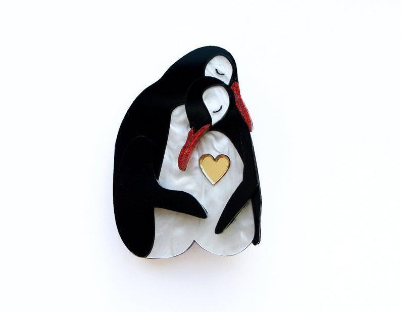 Penguin Couple by Laliblue