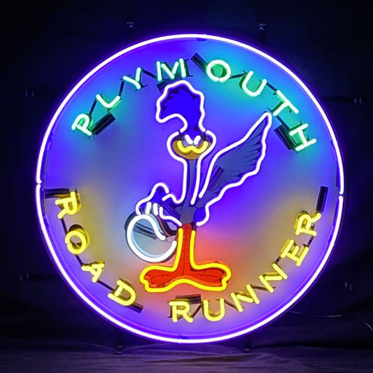 Plymouth Road Runner Superbird Neon Sign Light Neon Signs Land