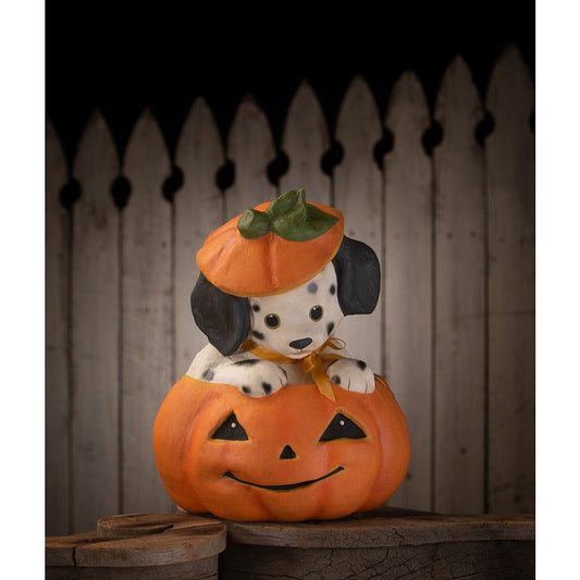 Poppy Puppy in Pumpkin by Bethany Lowe Designs Quirks!