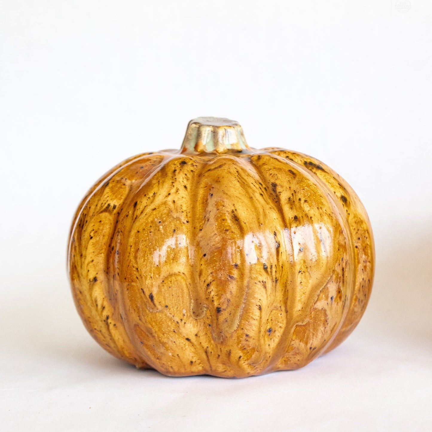 Ceramic Pumpkin - Prodigal Pottery prodigalpottery