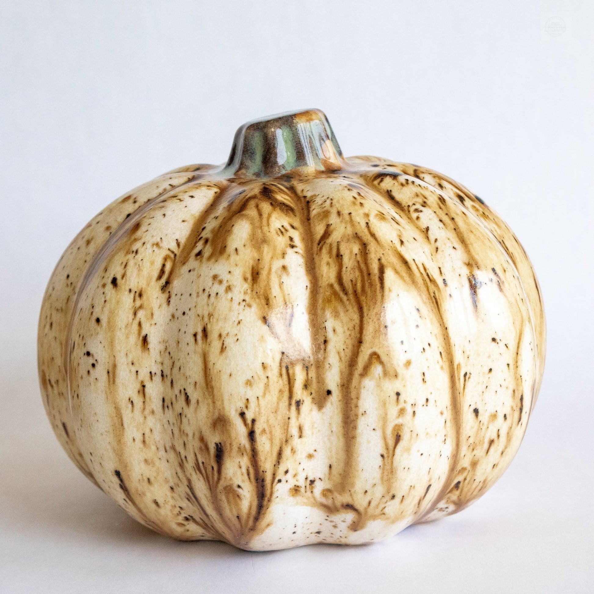 Ceramic Pumpkin - Prodigal Pottery prodigalpottery