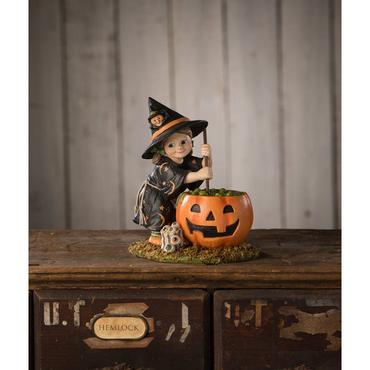 Pumpkin Brewing Piper by Bethany Lowe Designs Quirks!