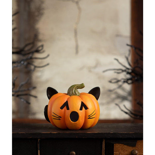 Pumpkin Cat Luminary by Bethany Lowe Designs Quirks!