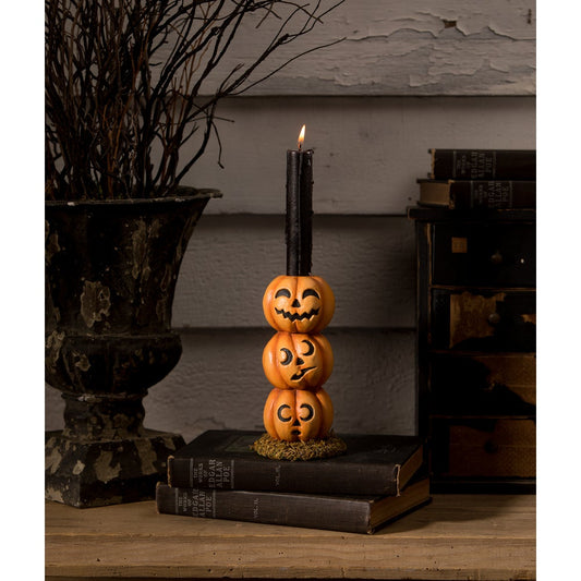 Pumpkin Stack Candlestick by Bethany Lowe Designs Quirks!