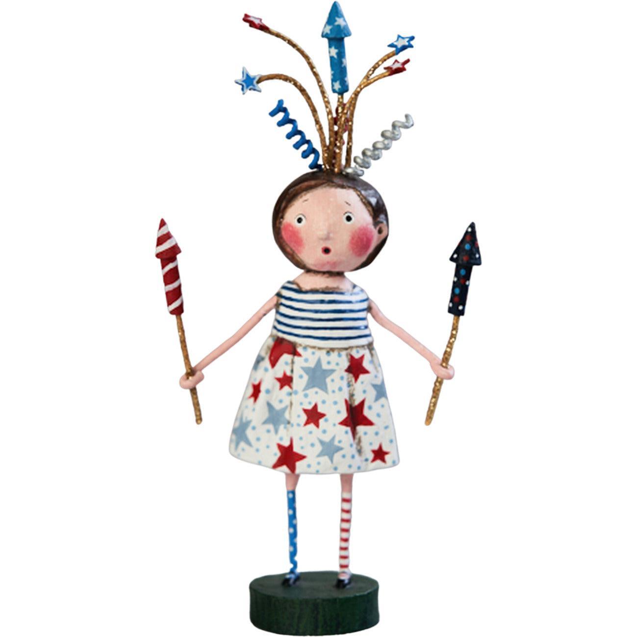 Putting on a Show Patriotic Figurine by Lori Mitchell Quirks!
