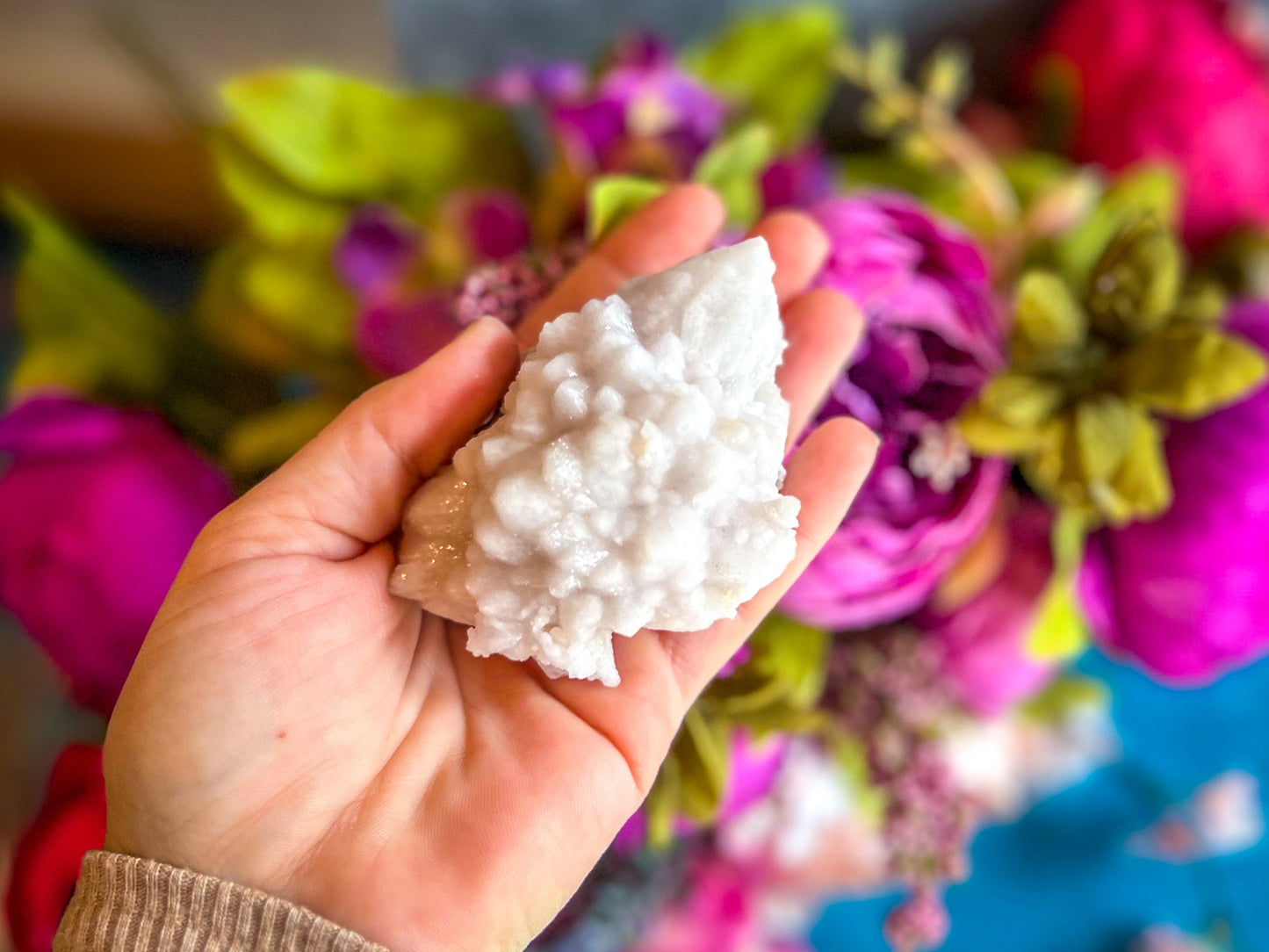 Crystallized Pink Quartz Clusters, RARE Rose Quartz Clusters from Tata Morocco