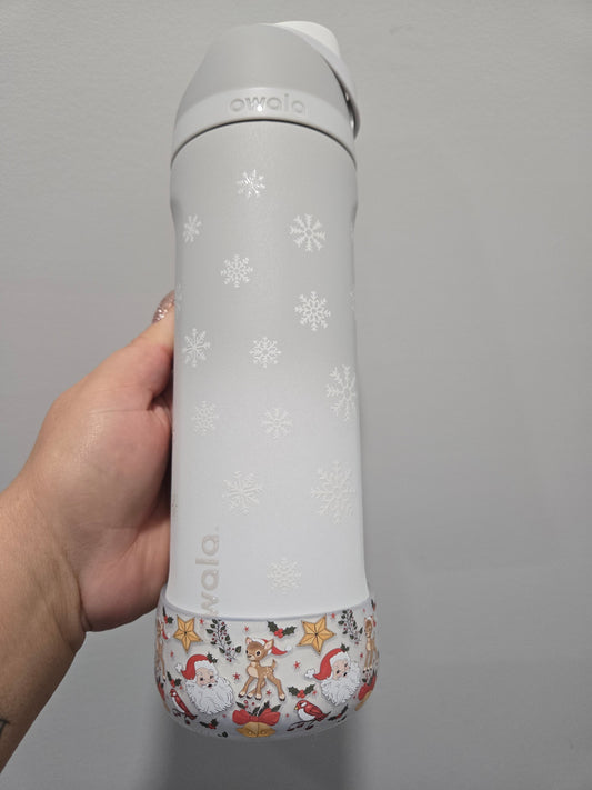 ChristmasisComing silicone boot bumper for tumbler THE SALTY CHIC