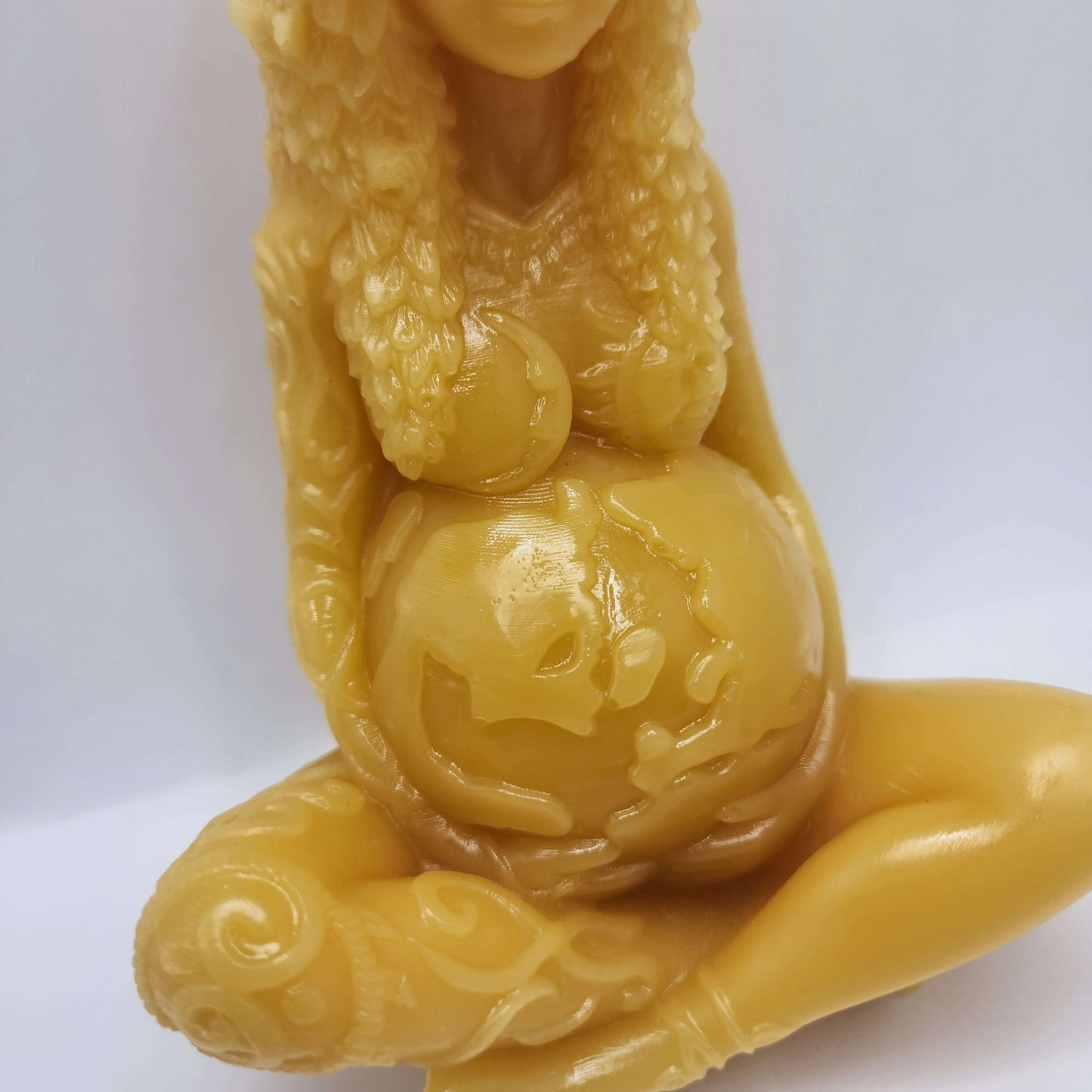 Mother Earth Beeswax Candle – 9.6 oz