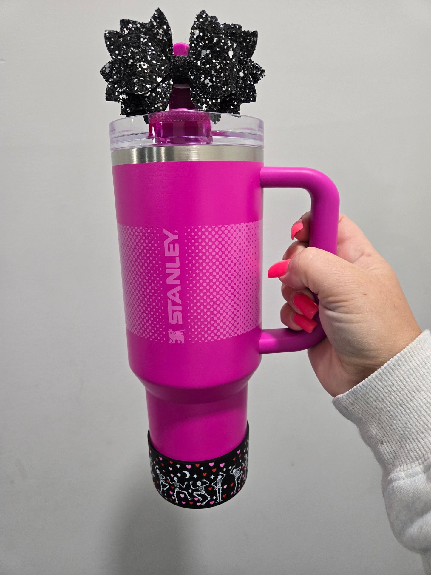 SkellyLove silicone boot sleeve bumper for tumbler